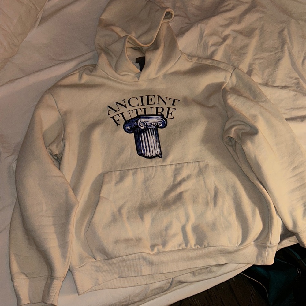 H&M ancientfuture hoodie $16 more than half off original price!